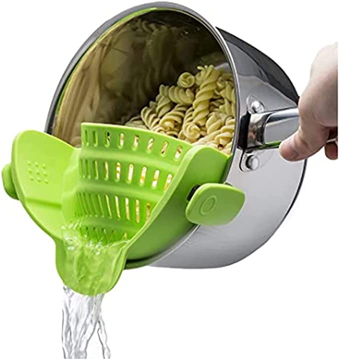 Clip On Strainer Silicone for All Pots