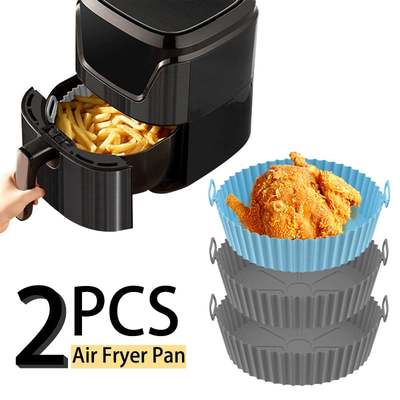 Air Fryer Silicone Pot Round
